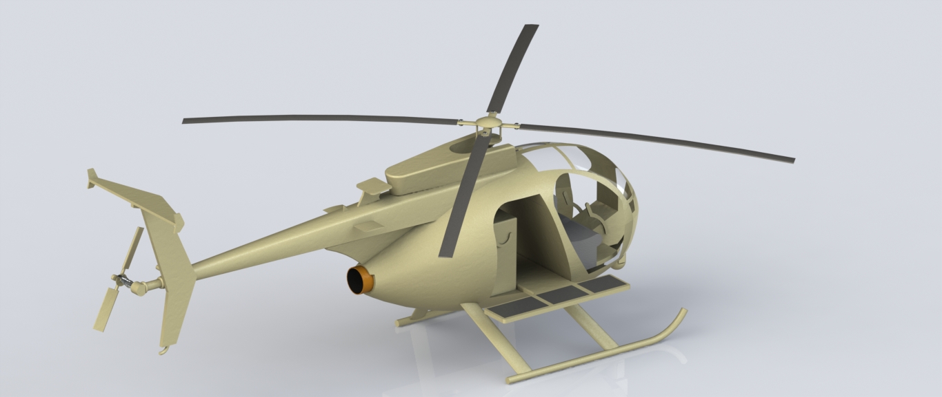 MH6 Little Bird直升机